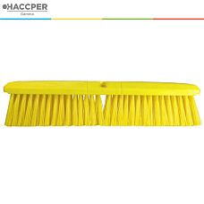 Щетка HACCPER для подметания, средней жесткости, 455 мм, желтая