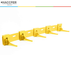 Органайзер настенный HACCPER для 5 предметов, желтый