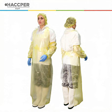 Фартук HACCPER Evatex 1500х830 мм, 100 мкм, желтый