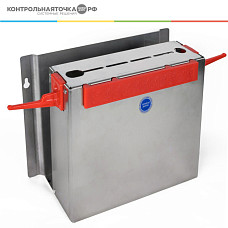 Система хранения досок и ножей CONTROL POINT Index Chef нержавеющая сталь, пластик, красная