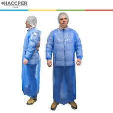 Фартук HACCPER Evatex с рукавами, размер XL, 1385х1186 мм