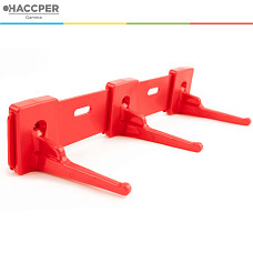 Органайзер настенный HACCPER для 3-х предметов, красный