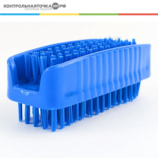 Щетка CONTROL POINT для мытья рук и ногтей 90 мм, синяя